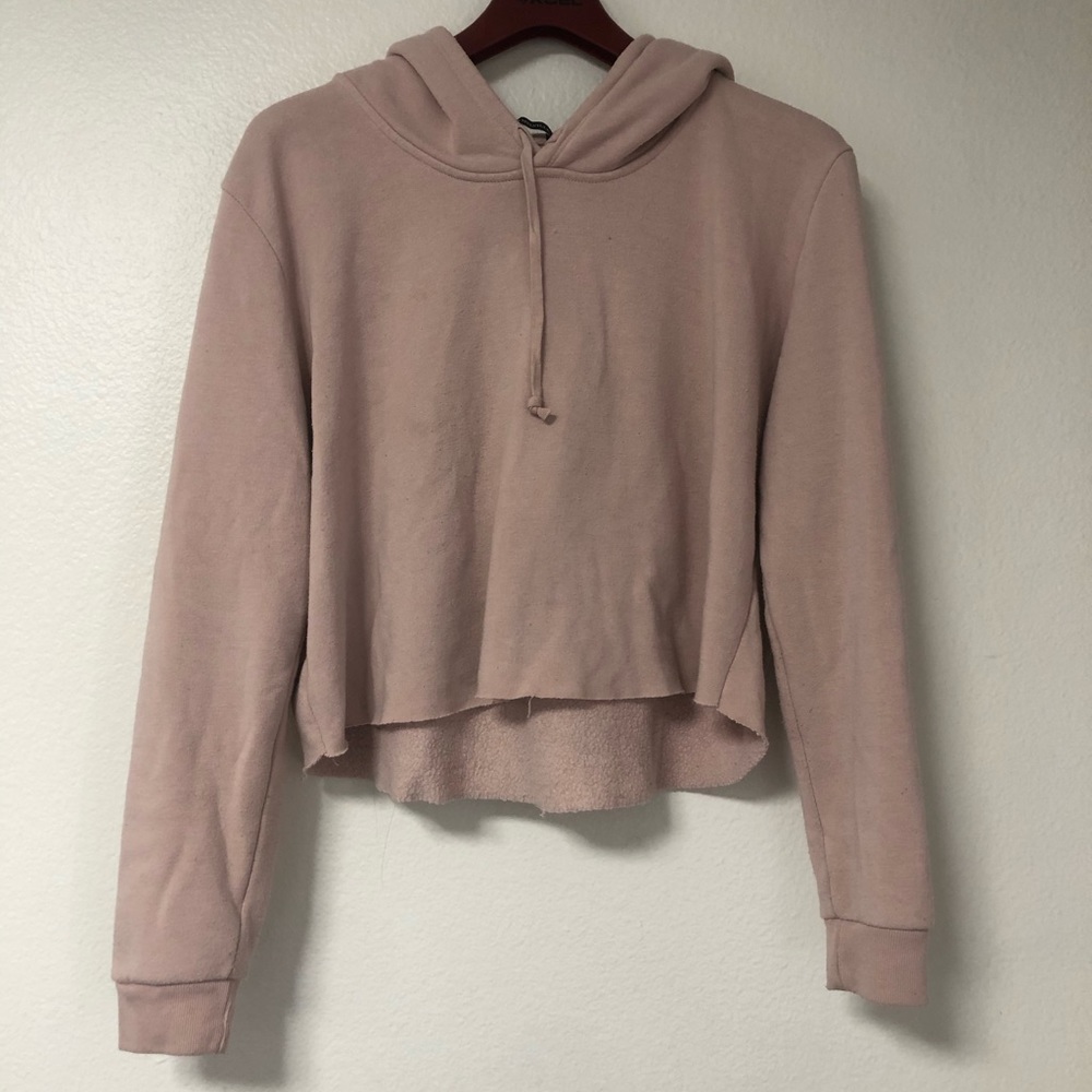 Brandy Melville cropped hoodie